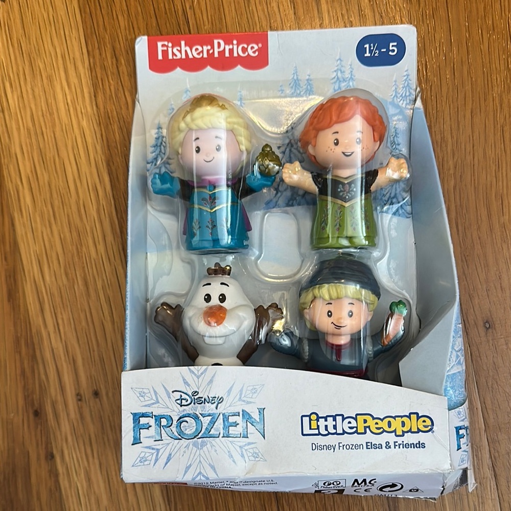 Fisher-Price Blue and Green Action Figures Playset
